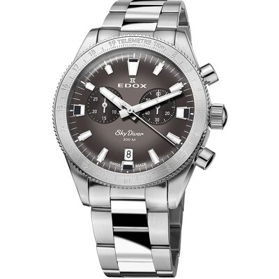 Edox Chronograph SkyDiver 10116 3 GRIDN Edox Chronograph SkyDiver 10116 3 GRIDN