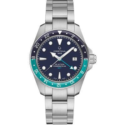 Certina Herrenuhr DS Action GMT Powermatic 80 C0329291104101 Certina Herrenuhr DS Action GMT Powermatic 80 C0329291104101