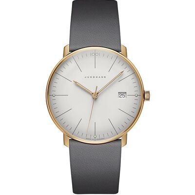 Junghans Unisexuhr max bill Quarz 41785702 Junghans Unisexuhr max bill Quarz 41785702