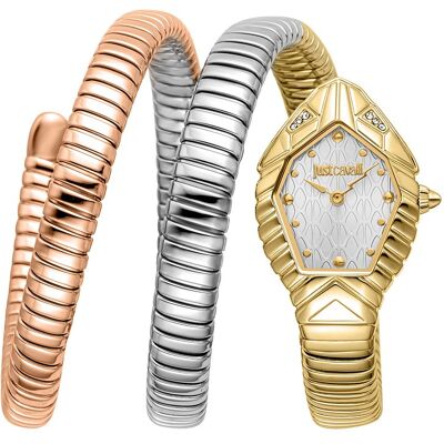 Just Cavalli Damenuhr Signature Snake JC1L428M0085 Just Cavalli Damenuhr Signature Snake JC1L428M0085