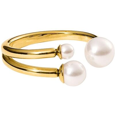 Purelei Edelstahlring Core Collection 23161-Ring-Finesse-Gold-52 Purelei Edelstahlring Core Collection 23161-Ring-Finesse-Gold-52