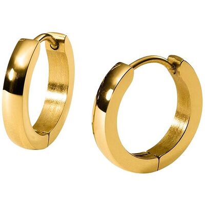 Purelei Creolen Core Collection Earrings-Ike-Gold Purelei Creolen Core Collection Earrings-Ike-Gold