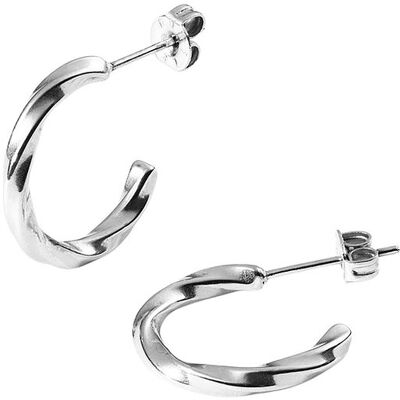 Purelei Creolen Core Collection Earring-Kelani-Silver Purelei Creolen Core Collection Earring-Kelani-Silver
