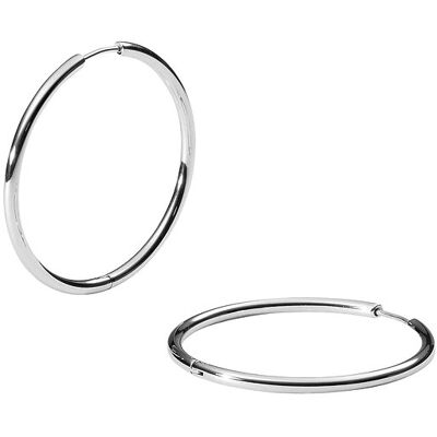 Purelei Creolen Core Collection 24204-Earring-Echo-Silver Purelei Creolen Core Collection 24204-Earring-Echo-Silver