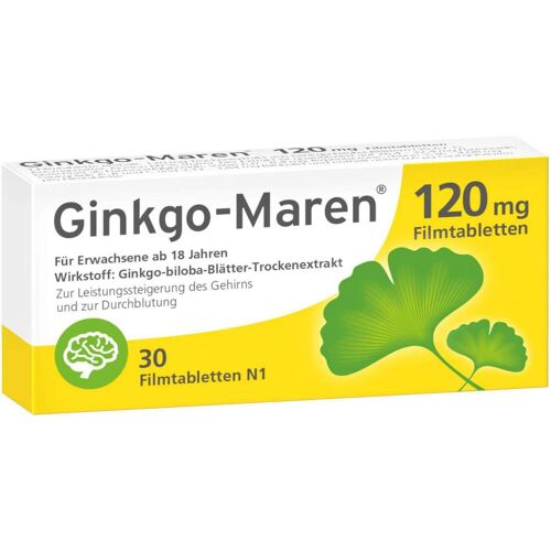 Ginkgo-Maren Ginkgo Maren 120 mg 30 Filmtabletten