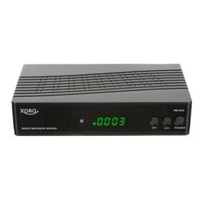 Xoro TWIN-Satelliten-Receiver HRS 9194, mit USB-Aufnahmefunktion und Timeshift, 1080p