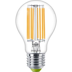 Philips Hocheffiziente 4-W-Filament-LED-Lampe LEDbulb UE A60, E27, 840 lm, 3000 K, 210 lm/W, EEK A