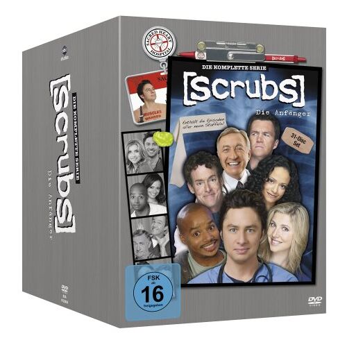 KOSMOS Adventskalender 2016 1 Zach Braff - GEBRAUCHT Scrubs: Die Anfänger - Die komplette Serie, Staffel 1-9 (31 Discs) - Preis vom 18.09.2025 05:07:49 h