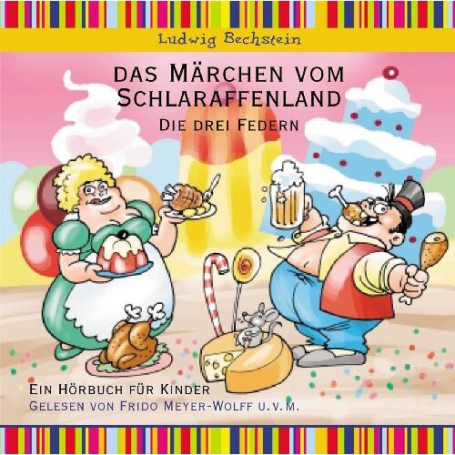 Various – GEBRAUCHT Das Märchen vom Schlaraffenland, Die drei Federn – Hörbuch für Kinder – Preis vom 07.01.2024 05:53:54 h