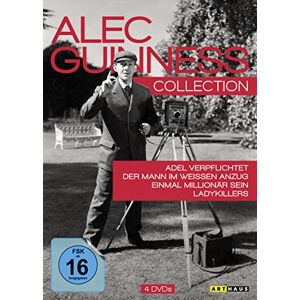 Robert Hamer - GEBRAUCHT Alec Guinness Collection [4 DVDs] - Preis vom 24.04.2024 05:05:17 h