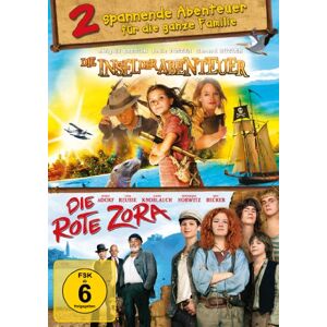 Mark Levin - GEBRAUCHT Die Insel der Abenteuer / Die Rote Zora - Doppelpack (2 DVDs) - 2 spannende Abenteuer für die ganze Familie - Preis vom 27.04.2024 04:56:19 h