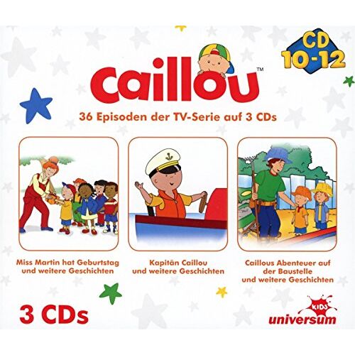 Caillou - GEBRAUCHT Caillou Hörspielbox 4 (CD 10-12) - Preis vom 15.11.2022 05:45:47 h