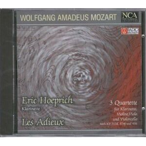 Ensemble les Adieux - GEBRAUCHT Wolfgang Amadeus Mozart: 3 Quartette für Klarinette, Violine, Viola und Violoncello - Preis vom 09.05.2024 04:53:29 h