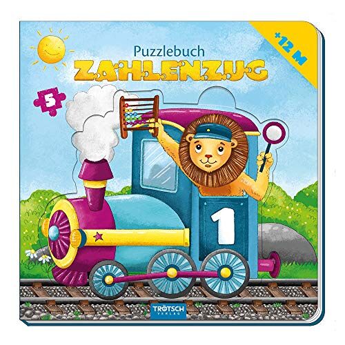 Trötsch Verlag GmbH & Co. KG - GEBRAUCHT Trötsch Puzzlebuch Zahlenzug Puzzlebuch: Kinderbuch Beschäftigungsbuch Entdeckerbuch Puzzlebuch - Preis vom 09.11.2023 06:09:21 h