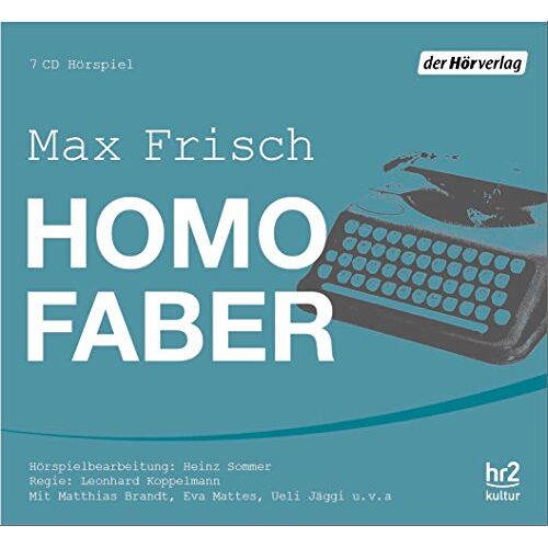 Max Frisch – GEBRAUCHT Homo faber: Hörspiel mit Musik-CD der HR Bigband – Preis vom 07.01.2024 05:53:54 h