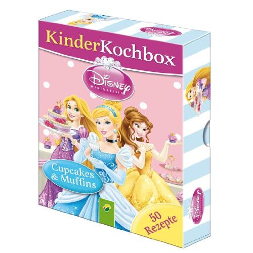 – GEBRAUCHT Disney Kinderkochbox – Prinzessinnen: Cupcakes & Muffins – Box mit 50 Rezeptkarten – Preis vom 25.11.2023 06:06:05 h