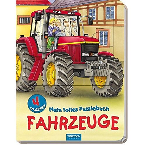 Trötsch Verlag GmbH & Co. KG - Mein tolles Puzzlebuch Fahrzeuge: 4 Puzzles, je 12 Teile - Preis vom 27.01.2022 06:00:40 h