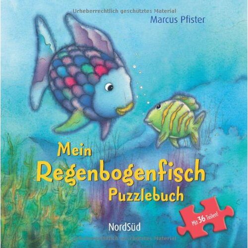 Marcus Pfister - Der Regenbogenfisch - Puzzle-Spielbuch - Preis vom 15.01.2022 06:01:58 h