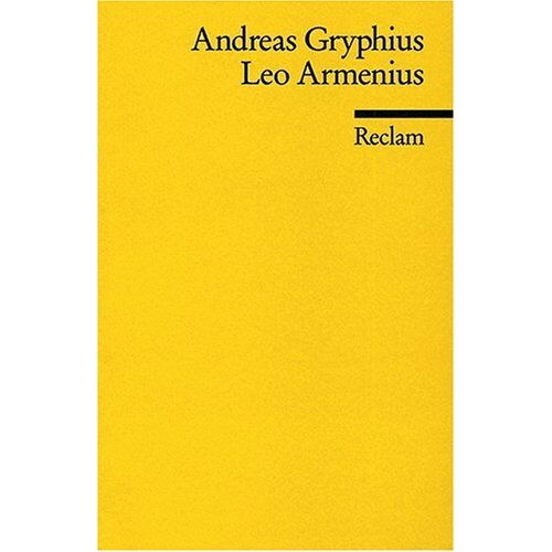 Andreas Gryphius – GEBRAUCHT Leo Armenius – Preis vom 22.12.2023 05:50:38 h