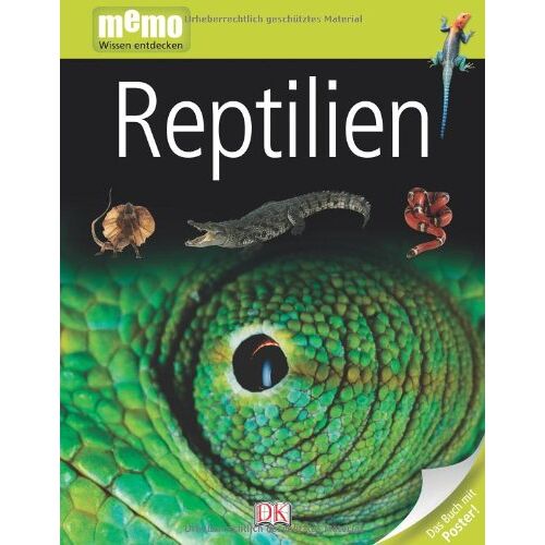 Dorling Kindersley Verlag – GEBRAUCHT memo Wissen entdecken, Band 69: Reptilien, mit Riesenposter! – Preis vom 07.01.2024 05:53:54 h