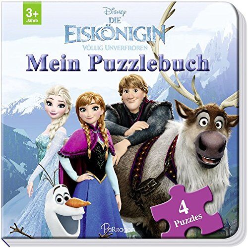 Disney Die Eiskönigin: Mein Puzzlebuch: Mit 4 Puzzles zu je 12 Teilen - Preis vom 03.06.2022 04:42:43 h