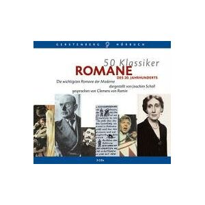 Joachim Scholl - GEBRAUCHT 50 Klassiker. Romane des 20. Jahrhunderts. 3 CDs: Die wichtigsten Romane der Moderne - Preis vom 03.05.2024 04:54:52 h