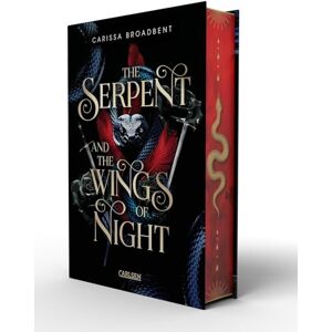 Carissa Broadbent - GEBRAUCHT The Serpent and the Wings of Night (Crowns of Nyaxia 1): Dramatische Romantasy in düsterem High-Fantasy-Setting   Luxusausgabe mit Farbschnitt, nur solange der Vorrat reicht - Preis vom 24.04.2024 05:05:17 h