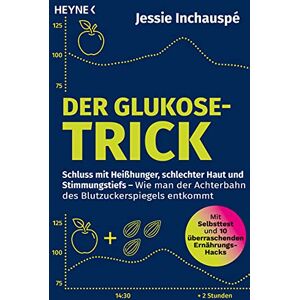 Jessie Inchauspe - GEBRAUCHT Der Glukose-Trick: Schluss mit Heißhunger, schlechter Haut und Stimmungstiefs – Wie man der Achterbahn des Blutzuckerspiegels entkommt - Mit Selbsttest und 10 überraschenden Ernährungs-Hacks - Preis vom 24.04.2024 05:05:17 h