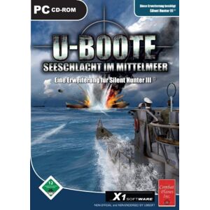 X 1 - GEBRAUCHT U-Boote: Seeschlacht im Mittelmeer (Add-on zu Silent Hunter III) (PC) - Preis vom 04.05.2024 04:57:19 h