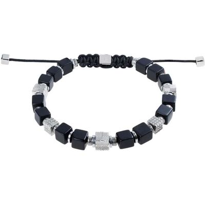 Coeur de Lion Armband - Cubes Onyx - 092330.1317.0 Coeur de Lion Armband - Cubes Onyx - 092330.1317.0
