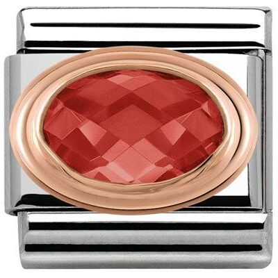 Nomination Classic - Composable Classic - 9k Roségold, Edelstahl, Zirkonia - 430601/005 Nomination Classic - Composable Classic - 9k Roségold, Edelstahl, Zirkonia - 430601/005