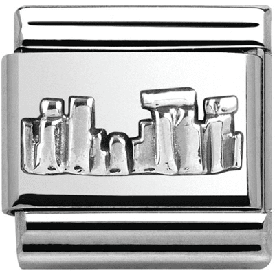 Nomination Classic - Around The World - Edelstahl Silber - Stonehenge - 330105/30 Nomination Classic - Around The World - Edelstahl Silber - Stonehenge - 330105/30