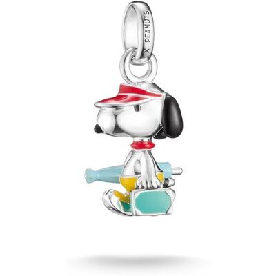 Thomas Sabo Charm - Peanuts™ Charm Snoopy mit Koffer – CC1345-664-7 Thomas Sabo Charm - Peanuts™ Charm Snoopy mit Koffer – CC1345-664-7