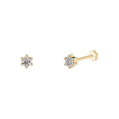 Diara Studios Ohrstecker - Einzel Piercing - DS3204G Diara Studios Ohrstecker - Einzel Piercing - DS3204G