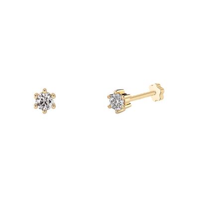 Diara Studios Ohrstecker - Einzel Piercing - DS3205G Diara Studios Ohrstecker - Einzel Piercing - DS3205G