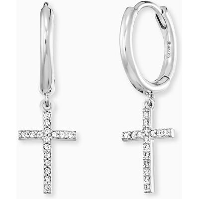 Engelsrufer Creolen - ERE-LILCROSS-ZI-CR Engelsrufer Creolen - ERE-LILCROSS-ZI-CR