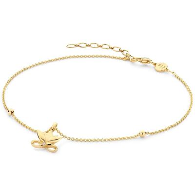 FJF JEWELLERY Fußkette / Fußband - Lotus - FJF0070007YWH FJF JEWELLERY Fußkette / Fußband - Lotus - FJF0070007YWH