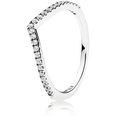Pandora Ring - Wishbone - 196316CZ Pandora Ring - Wishbone - 196316CZ