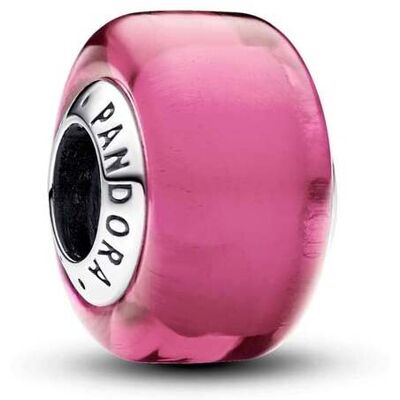 Pandora Charm - Murano Pink - 793107C00 Pandora Charm - Murano Pink - 793107C00
