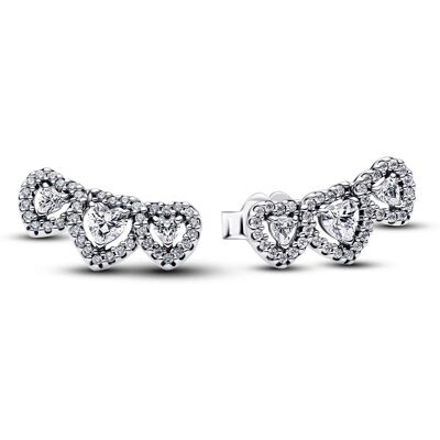 Pandora Ohrstecker - Triple heart - 294411C01 Pandora Ohrstecker - Triple heart - 294411C01