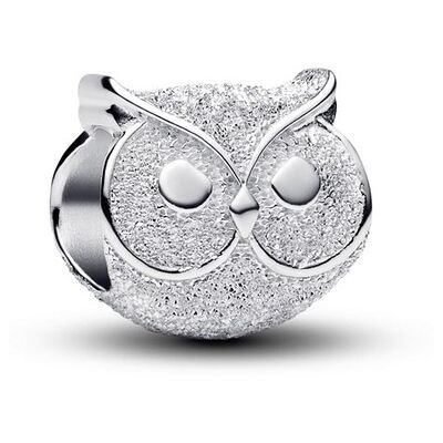 Pandora Charm - Strukturierte Eule Mini-Charm - 794525C00 Pandora Charm - Strukturierte Eule Mini-Charm - 794525C00