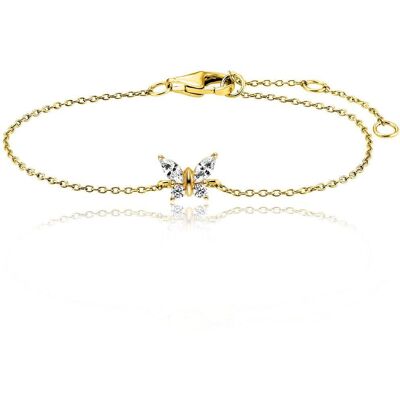 Julie Julsen Armband - BUTTERFLY KIDS - JJKBR34457-G Julie Julsen Armband - BUTTERFLY KIDS - JJKBR34457-G
