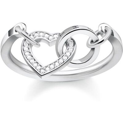 Thomas Sabo Ring - Glam and Soul - Together Herz - TR2142-051-14 Thomas Sabo Ring - Glam and Soul - Together Herz - TR2142-051-14