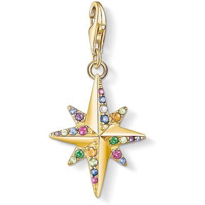 Thomas Sabo Anhänger - Farbiger Stern gold - 1816-488-7 Thomas Sabo Anhänger - Farbiger Stern gold - 1816-488-7