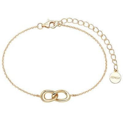 XENOX Armband - Twist - XS2243G XENOX Armband - Twist - XS2243G