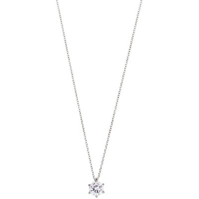 XENOX Collier - Silver Circle Krappenfassung - XS7211 XENOX Collier - Silver Circle Krappenfassung - XS7211