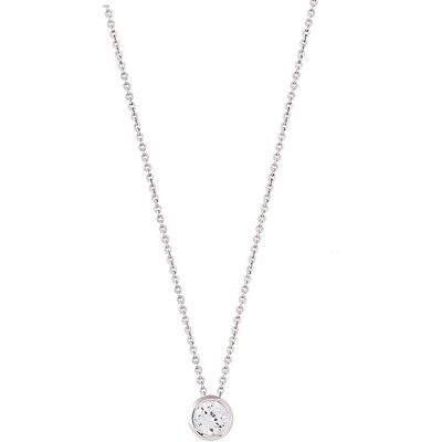 XENOX Collier - Silver Circle Zargenfassung - XS7282 XENOX Collier - Silver Circle Zargenfassung - XS7282