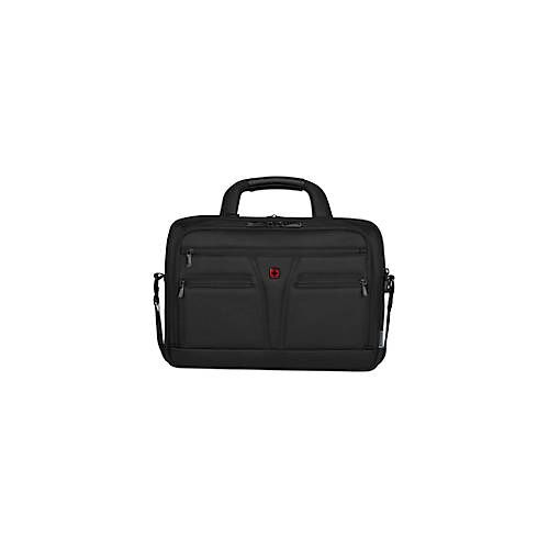 Wenger Laptop Tasche Wenger BC Star, 18 l, für Laptops bis 16", Laptopfach, RFID-Schutz, Trolleybefestigung, L 200 x B 410 x H 290 mm, Polyester, schwarz