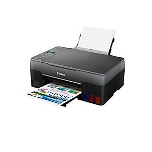 Canon Tintenstrahl-Multifunktionsdrucker PIXMA G2560 MegaTank, Schwarzweiß/Farbe, 3-in-1, USB, Duplex, bis A4, inkl. CMYK-Flaschen