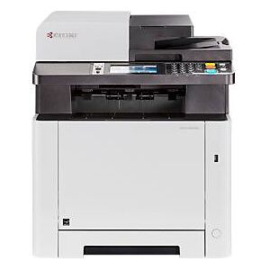 Laser-Multifunktionsgerät Kyocera ECOSYS M5526cdn/A, Farbe & S/W, Drucken/Kopieren/Scannen, USB/LAN/SD, Duplex, bis A4, B 417 x T 429 x H 495 mm